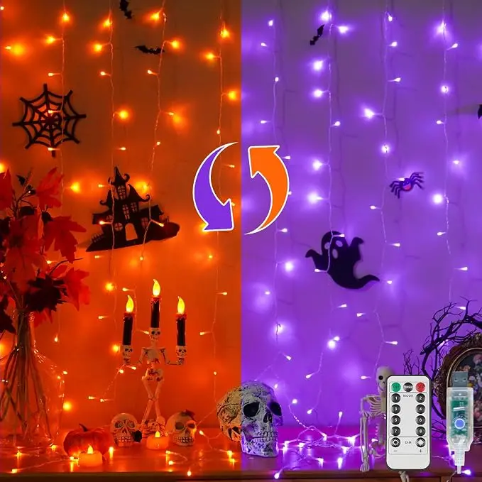suddus Color Changing Curtain Lights
