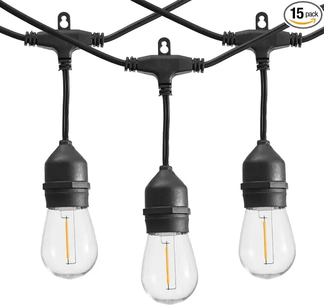 SUNTHIN 50FT Outdoor String Light