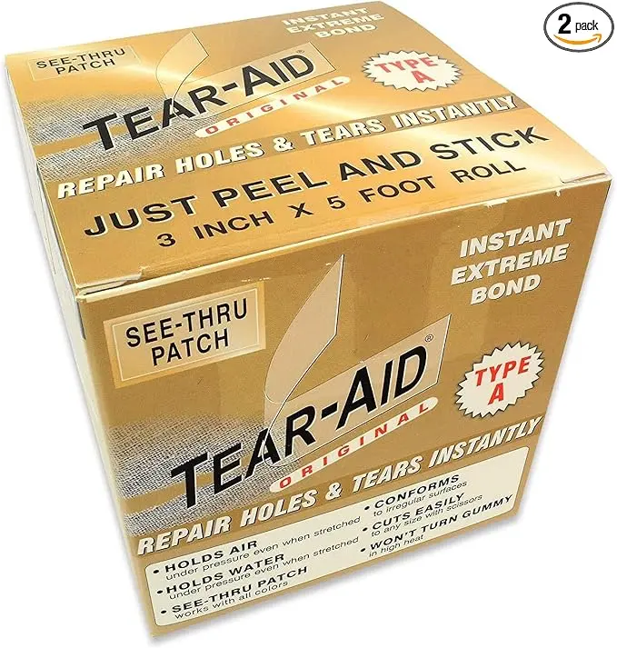 Tear-Aid Repairs Patch Roll Kit