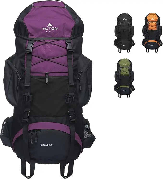 Teton 55L Scout Internal Frame Backpack
