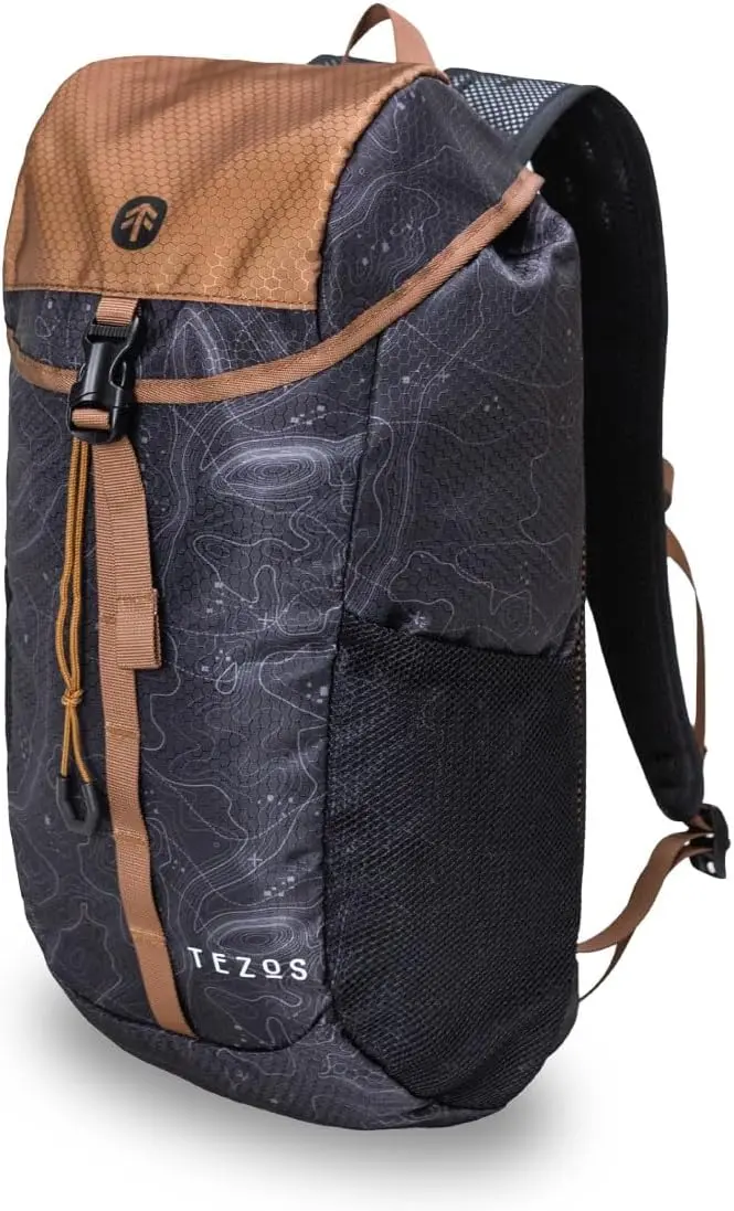 Tezos Juniper Daypack, Lightweight Hiking Backpack and Hydration Pack