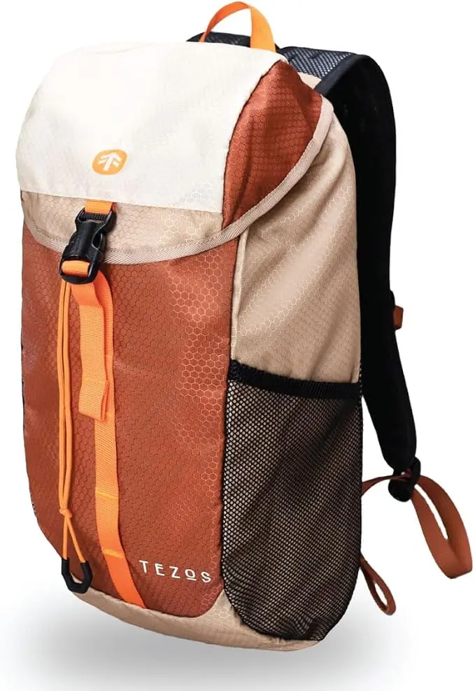 Tezos Juniper Daypack, Lightweight Hiking Backpack and Hydration Pack