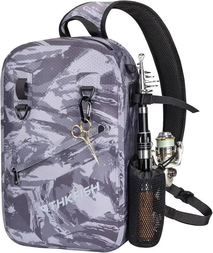 THKFISH IPX8 Waterproof Fishing Backpack