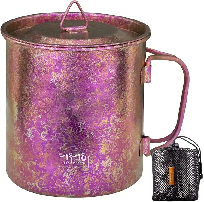 TiTo Titanium Cup Titanium Pot