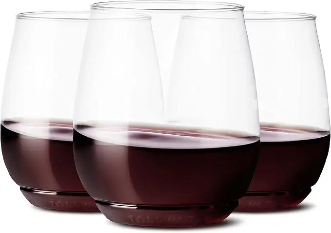 TOSSWARE POP 14oz Vino SET OF 252, Recyclable, Unbreakable & Crystal Clear