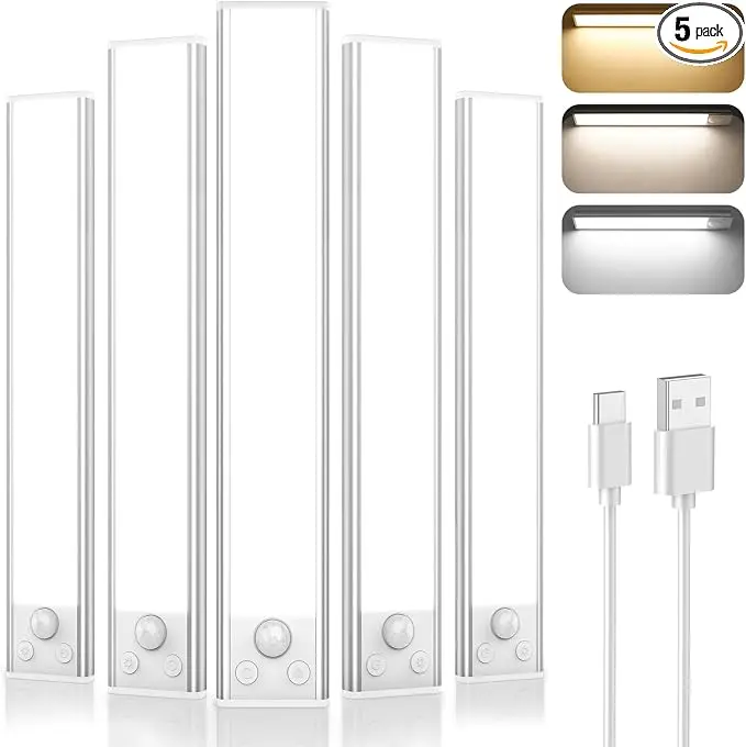 Under Cabinet Lighting, Wireless Dimmable Magnetic Under Counter Closet Night
