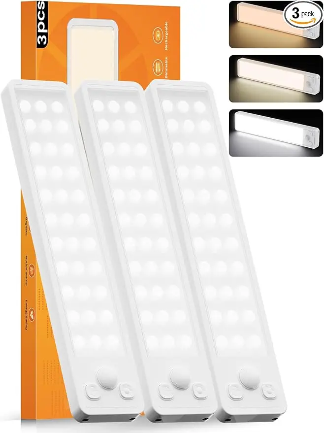 Under Cabinet Rechargeable Dimmable Lighting