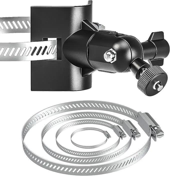 Universal Adjustable Stainless Mount Bracket Outdoor Security Camera 360 Degree