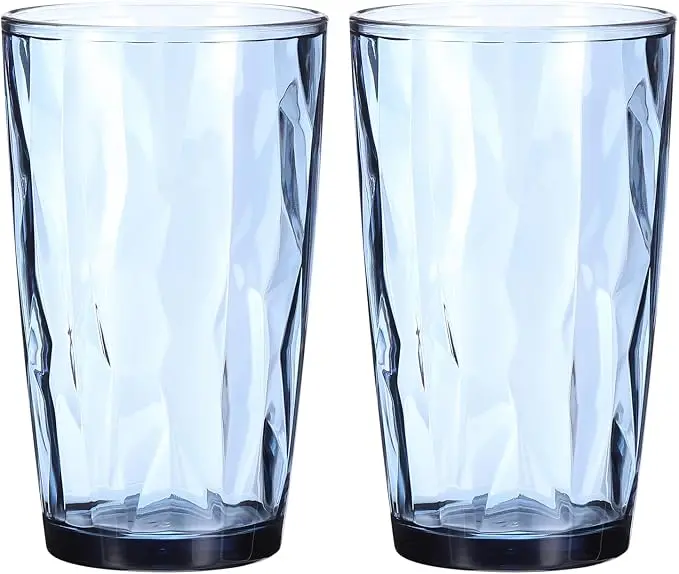 uxcell 17oz Acrylic Drinking Glasses