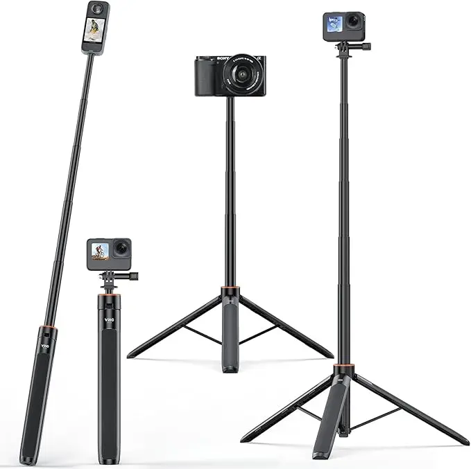 VRIG TP21 54inch Telescopic Selfie Stick Long