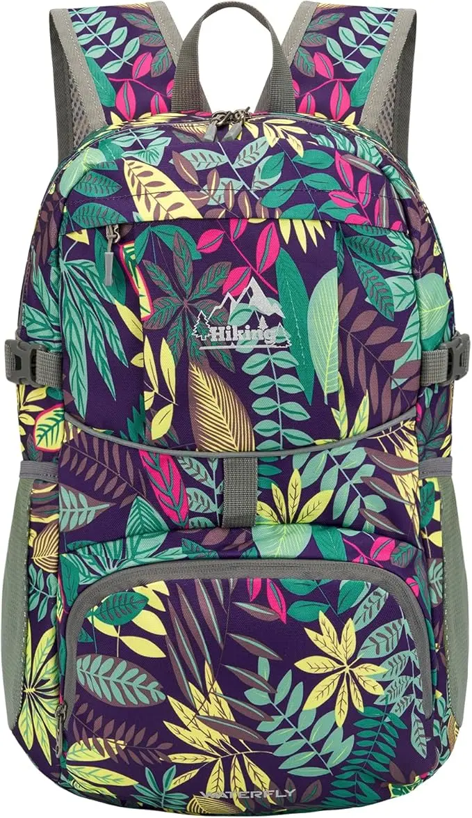 WATERFLY Hiking Packable Daypack Backpack