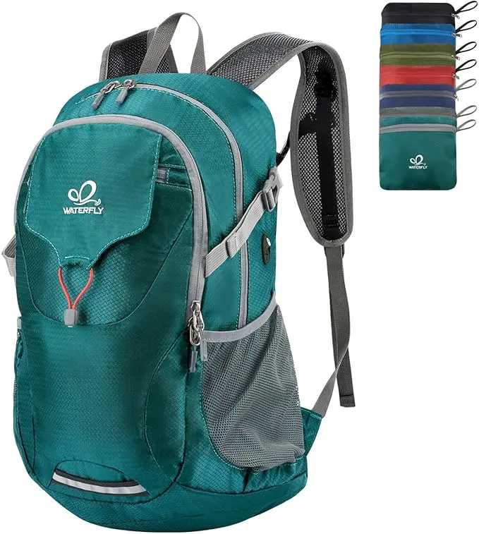 WATERFLY Lightweight Packable Hiking Backpack