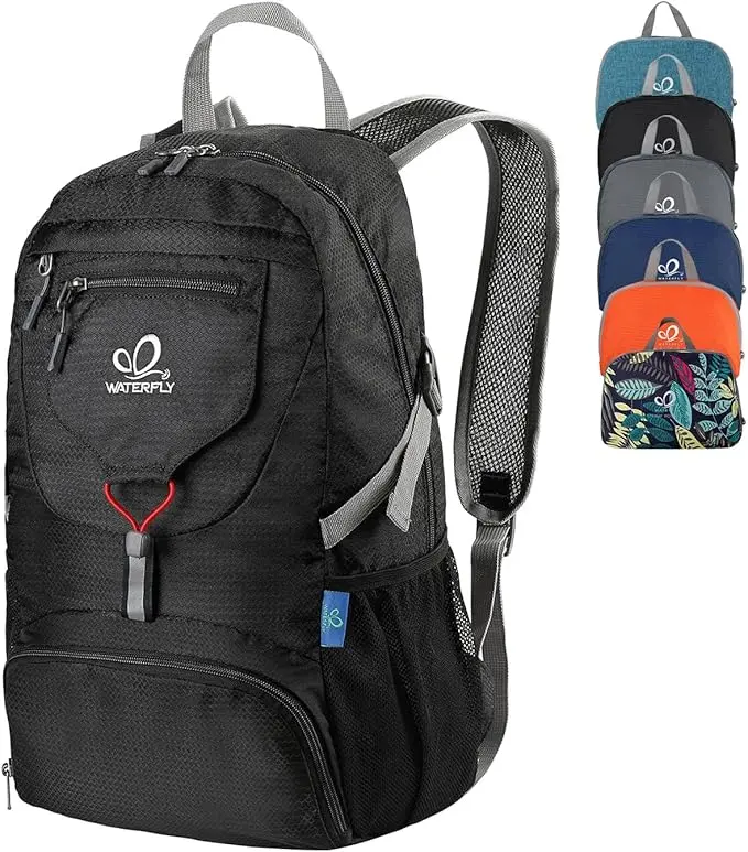 WATERFLY Small Lightweight Packable Backpack