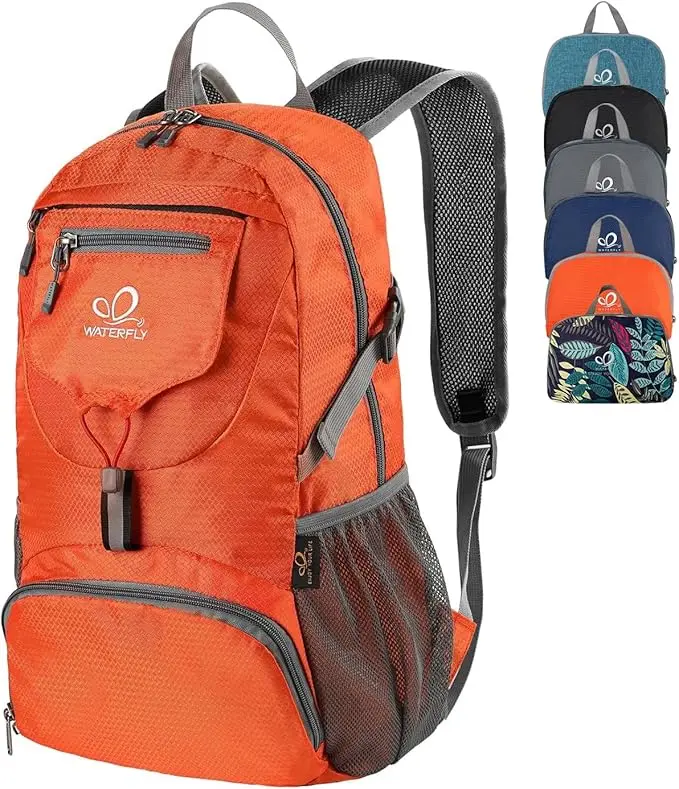 WATERFLY Small Lightweight Packable Backpack