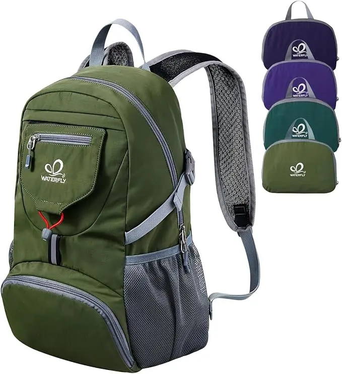 WATERFLY Small Lightweight Packable Backpack