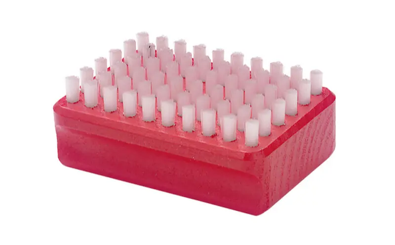White Rectangle Nylon Brush