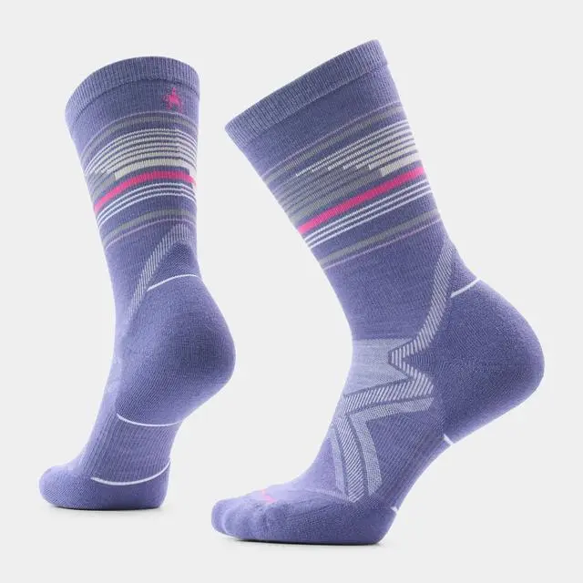 Womens Run Cold Weather Glow Track Crew Socks