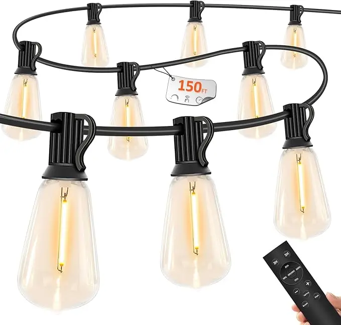 YOYONACY 150 FT Outdoor String Lights